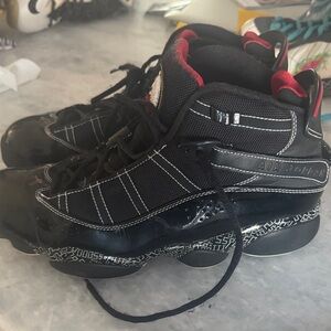 Nike Jordan 6 Rings 72-10 Men’s Size 10 Black Red Air Jordan Sneakers